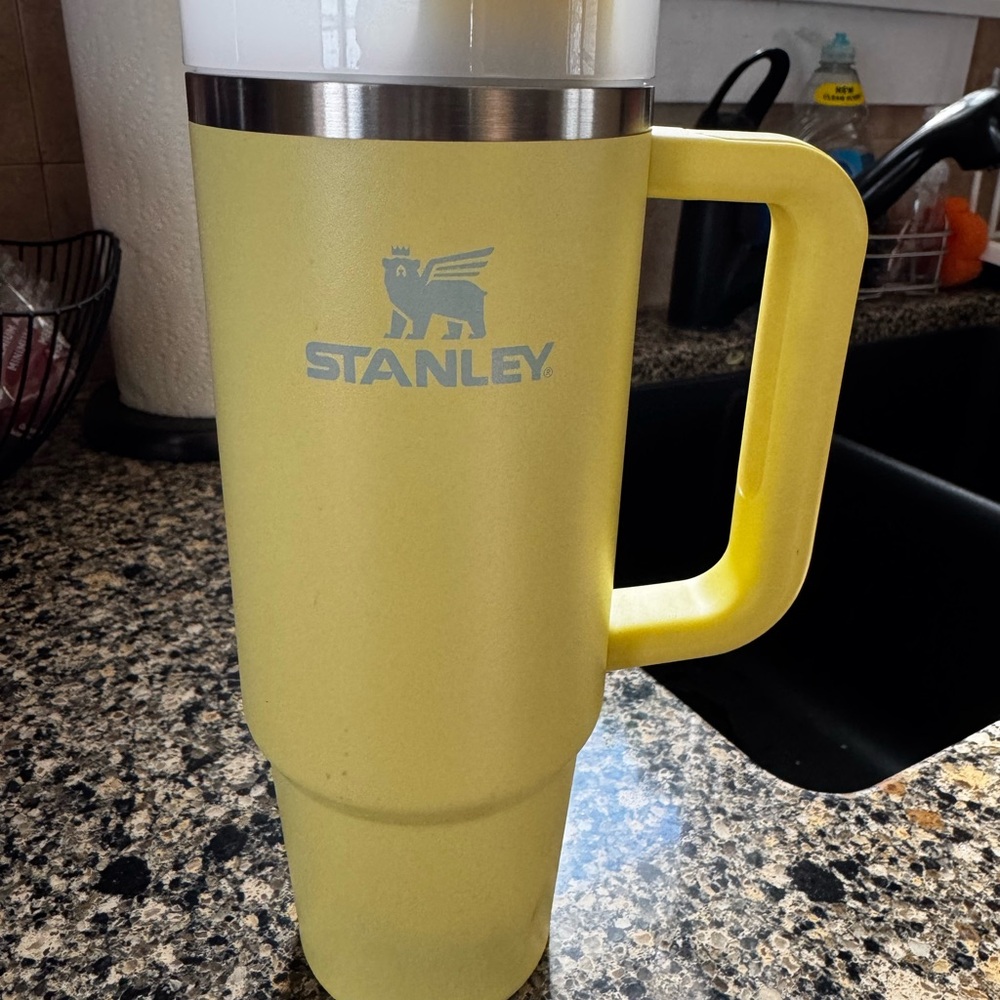 Stanley Yellow Travel Mug